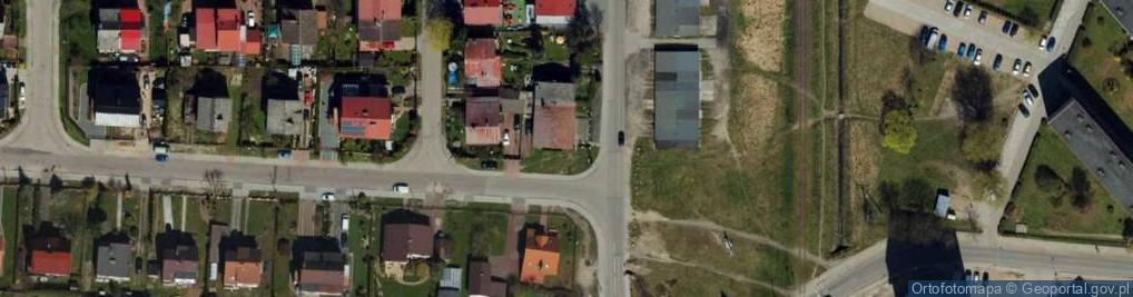 Zdjęcie satelitarne Paczkomat InPost LEB02APP