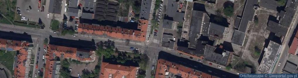 Zdjęcie satelitarne Paczkomat InPost LEG01BAPP