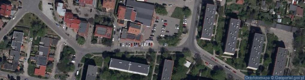 Zdjęcie satelitarne Paczkomat InPost LEG02BAPP