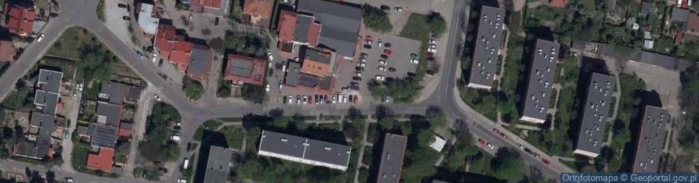 Zdjęcie satelitarne Paczkomat InPost LEG02BAPP