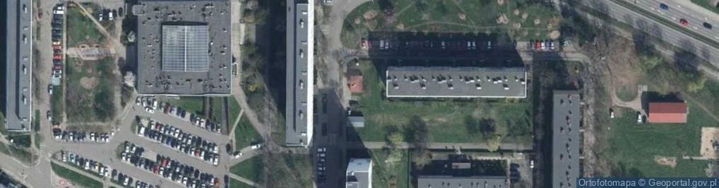 Zdjęcie satelitarne Paczkomat InPost LEG03BAPP