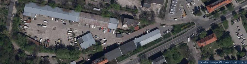 Zdjęcie satelitarne Paczkomat InPost LEG04W