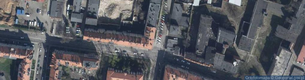 Zdjęcie satelitarne Paczkomat InPost LEG05W