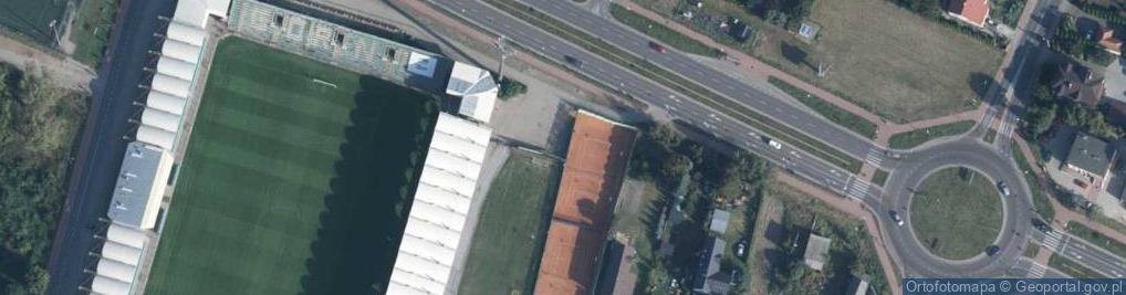 Zdjęcie satelitarne Paczkomat InPost LEN08M