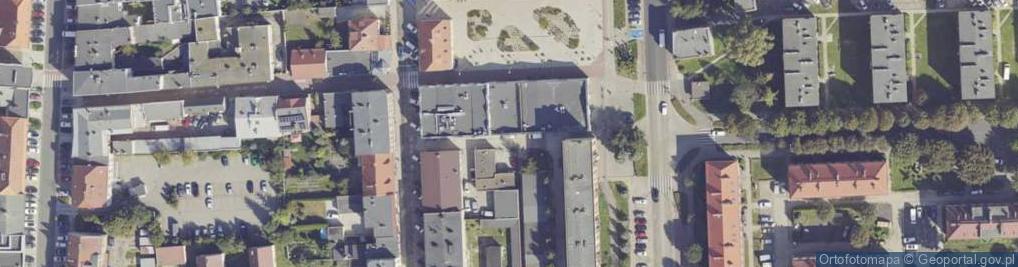 Zdjęcie satelitarne Paczkomat InPost LES09M