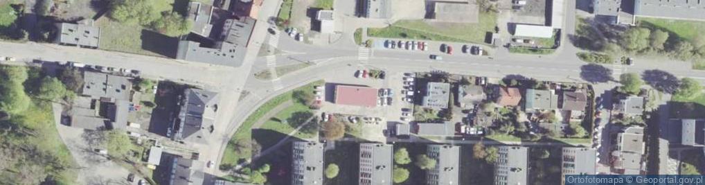 Zdjęcie satelitarne Paczkomat InPost LES16M
