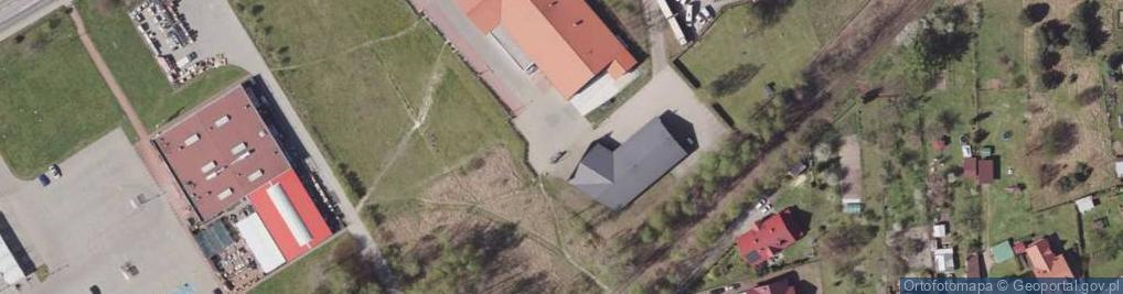 Zdjęcie satelitarne Paczkomat InPost LIB02A
