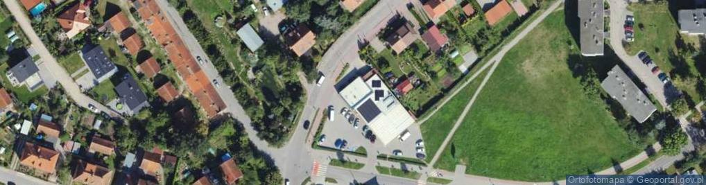 Zdjęcie satelitarne Paczkomat InPost LID01M