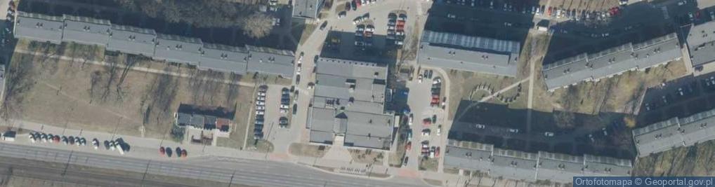 Zdjęcie satelitarne Paczkomat InPost LOD02HO