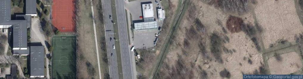 Zdjęcie satelitarne Paczkomat InPost LOD07B