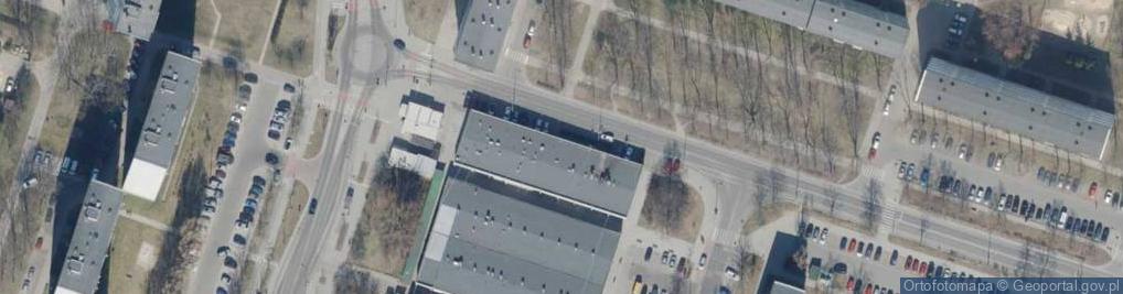 Zdjęcie satelitarne Paczkomat InPost LOD08HP