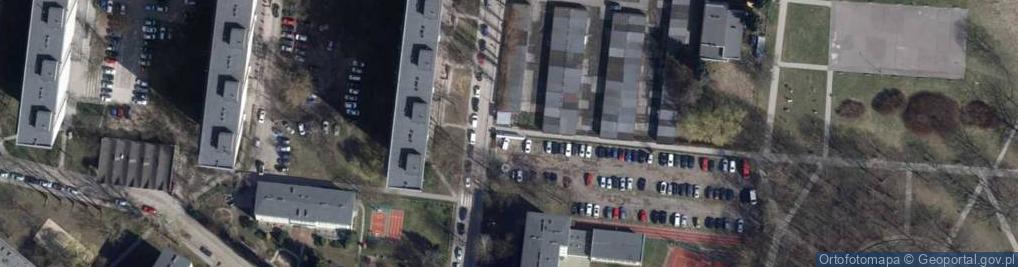 Zdjęcie satelitarne Paczkomat InPost LOD117M