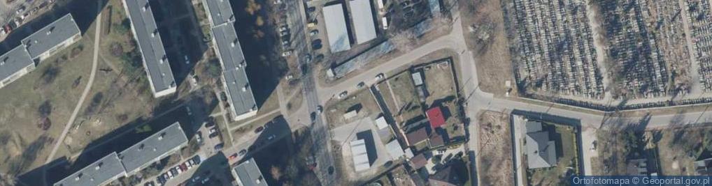 Zdjęcie satelitarne Paczkomat InPost LOD11APP