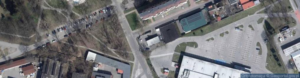 Zdjęcie satelitarne Paczkomat InPost LOD135M