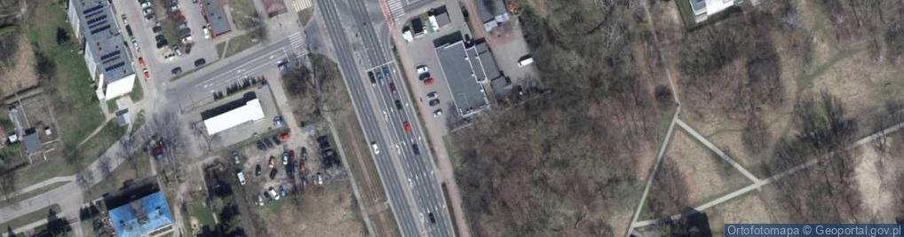 Zdjęcie satelitarne Paczkomat InPost LOD13N
