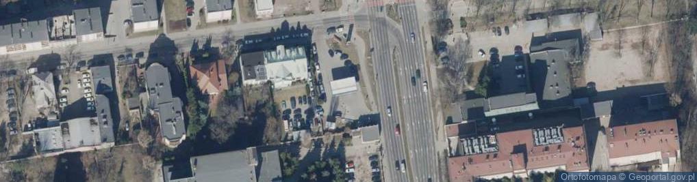 Zdjęcie satelitarne Paczkomat InPost LOD153M