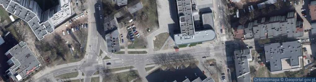 Zdjęcie satelitarne Paczkomat InPost LOD186M
