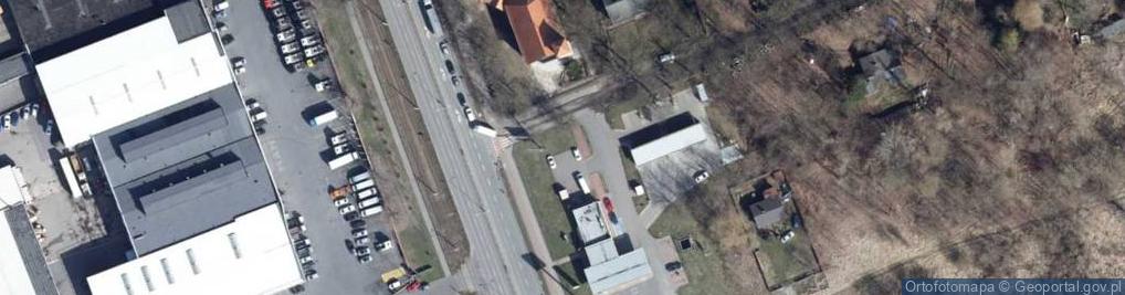 Zdjęcie satelitarne Paczkomat InPost LOD195M