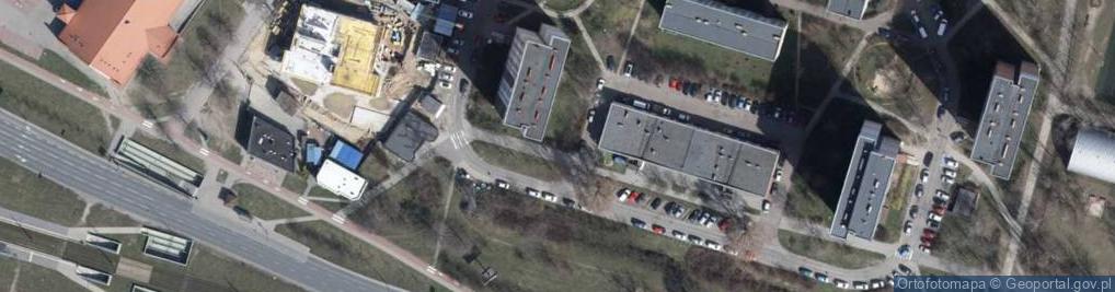 Zdjęcie satelitarne Paczkomat InPost LOD19BAPP