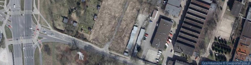 Zdjęcie satelitarne Paczkomat InPost LOD232M