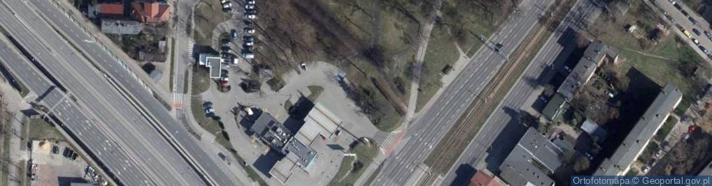 Zdjęcie satelitarne Paczkomat InPost LOD24A