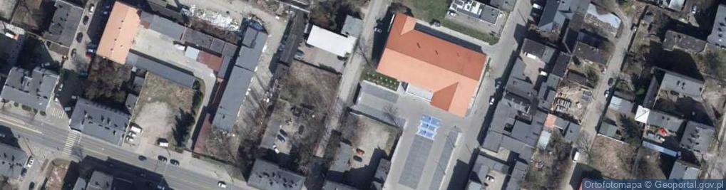 Zdjęcie satelitarne Paczkomat InPost LOD28M