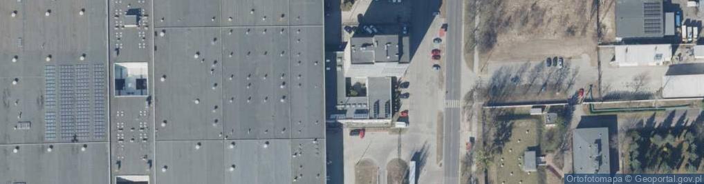 Zdjęcie satelitarne Paczkomat InPost LOD34N