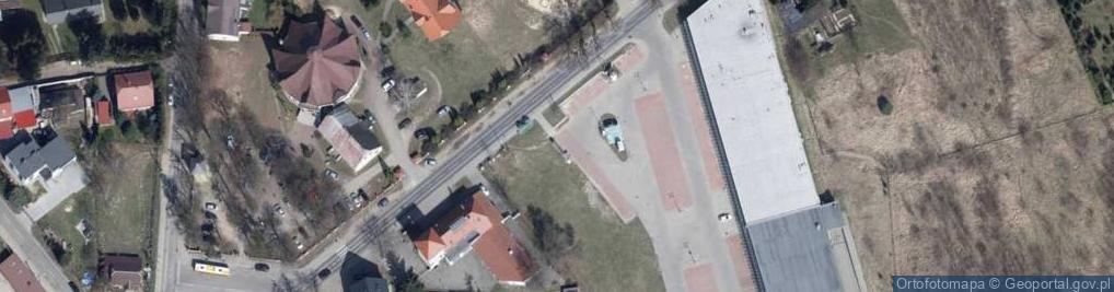 Zdjęcie satelitarne Paczkomat InPost LOD41N