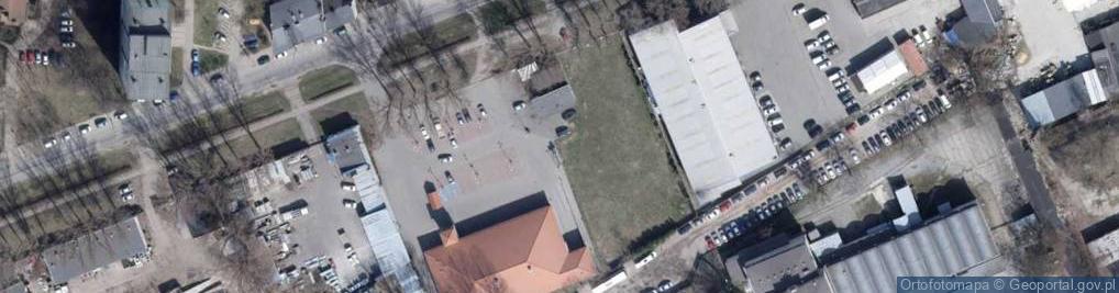 Zdjęcie satelitarne Paczkomat InPost LOD47N