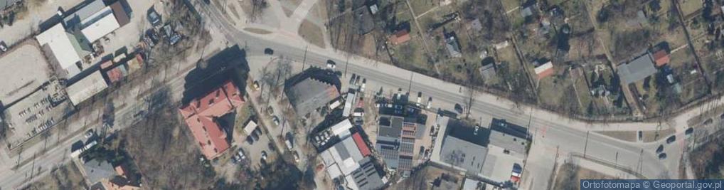 Zdjęcie satelitarne Paczkomat InPost LOD52M