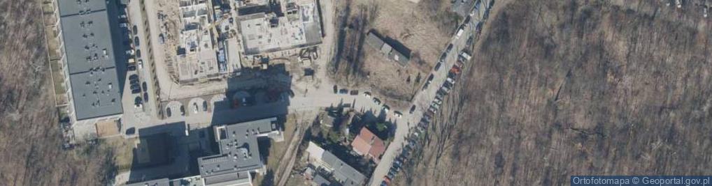 Zdjęcie satelitarne Paczkomat InPost LOD57BAPP