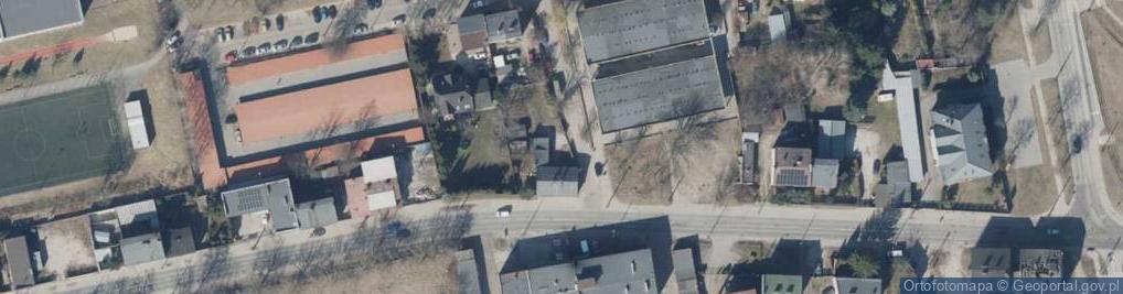 Zdjęcie satelitarne Paczkomat InPost LOD62BAPP