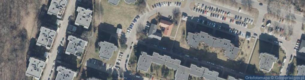 Zdjęcie satelitarne Paczkomat InPost LOD66A