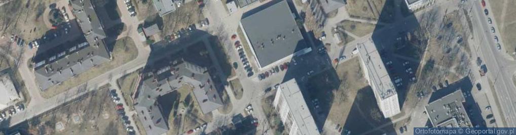 Zdjęcie satelitarne Paczkomat InPost LOD68M