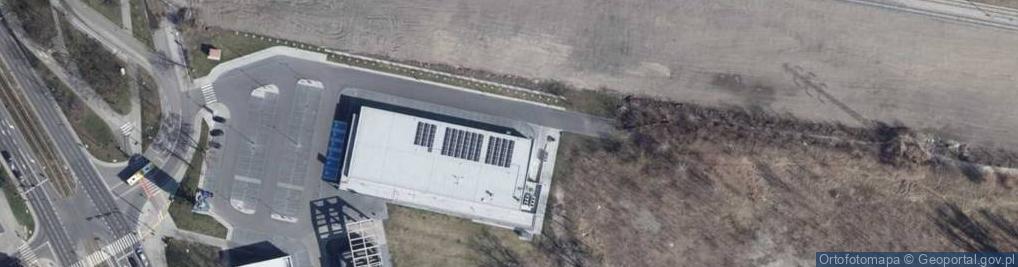 Zdjęcie satelitarne Paczkomat InPost LOD69M