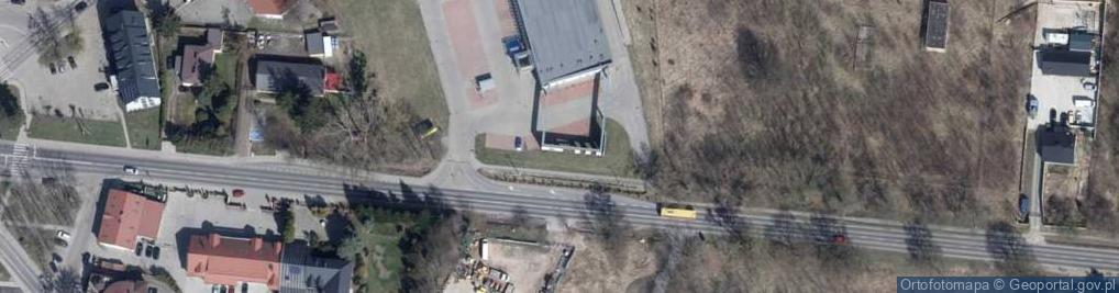 Zdjęcie satelitarne Paczkomat InPost LOD78N