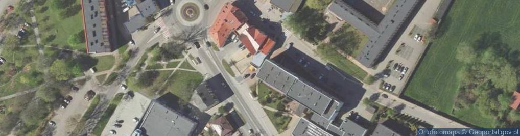 Zdjęcie satelitarne Paczkomat InPost LOM06N