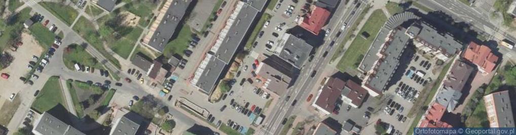 Zdjęcie satelitarne Paczkomat InPost LOM07BAPP