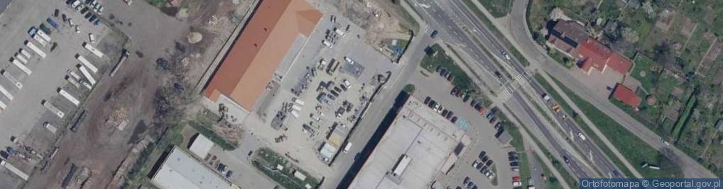 Zdjęcie satelitarne Paczkomat InPost LUA04M