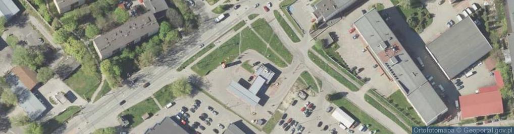 Zdjęcie satelitarne Paczkomat InPost LUB03ML