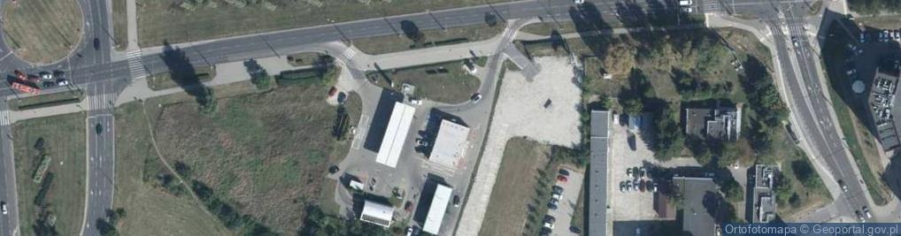 Zdjęcie satelitarne Paczkomat InPost LUB08APP