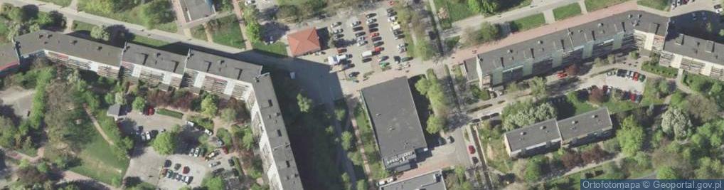 Zdjęcie satelitarne Paczkomat InPost LUB08N