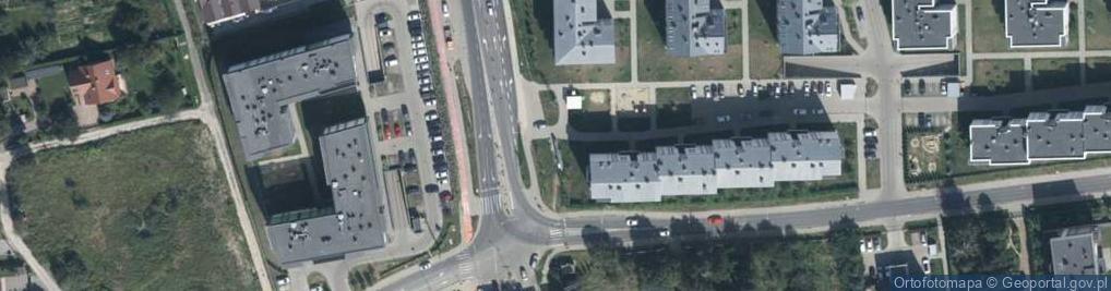 Zdjęcie satelitarne Paczkomat InPost LUB115M