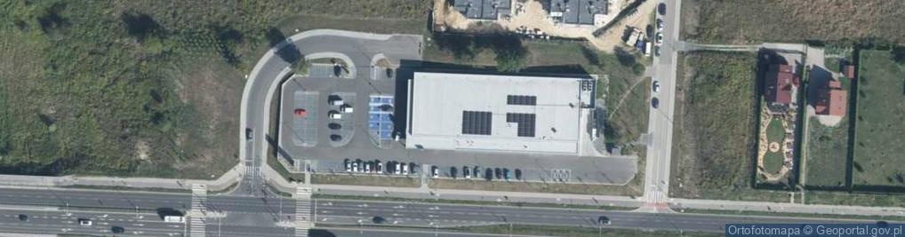 Zdjęcie satelitarne Paczkomat InPost LUB117M