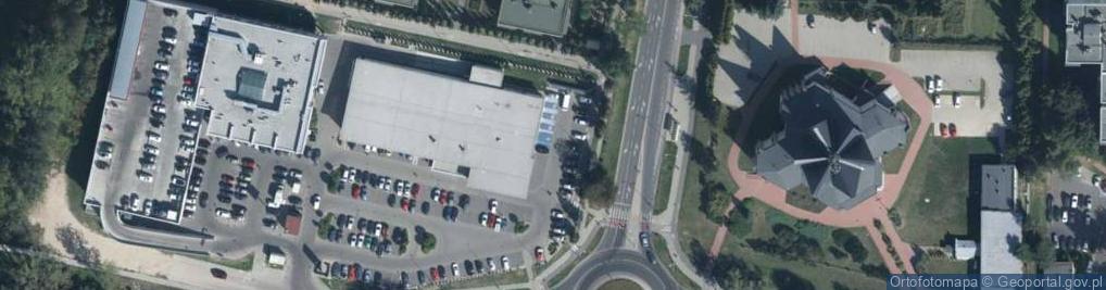 Zdjęcie satelitarne Paczkomat InPost LUB17M