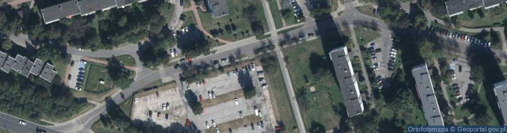 Zdjęcie satelitarne Paczkomat InPost LUB28BAPP