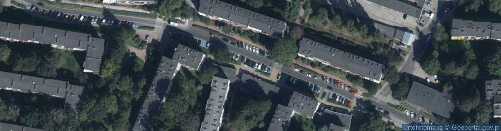 Zdjęcie satelitarne Paczkomat InPost LUB54M