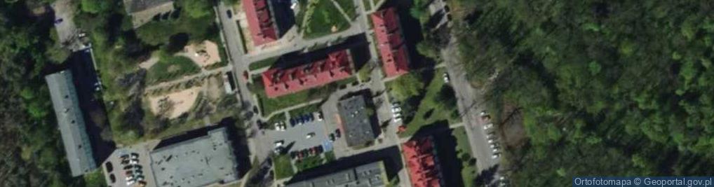 Zdjęcie satelitarne Paczkomat InPost LWOS01BAPP