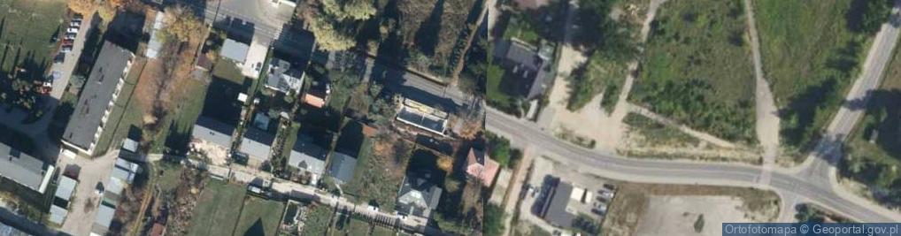 Zdjęcie satelitarne Paczkomat InPost LZX02M