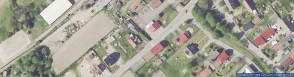 Zdjęcie satelitarne Paczkomat InPost MANQ01BAPP